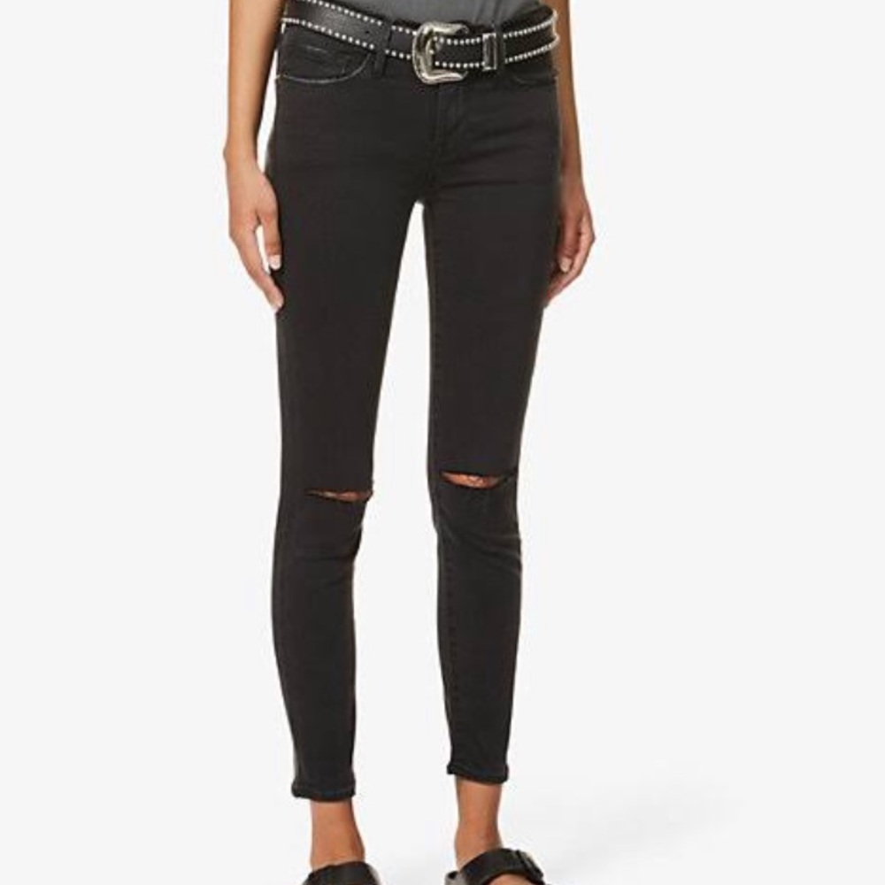 Frame black jeans